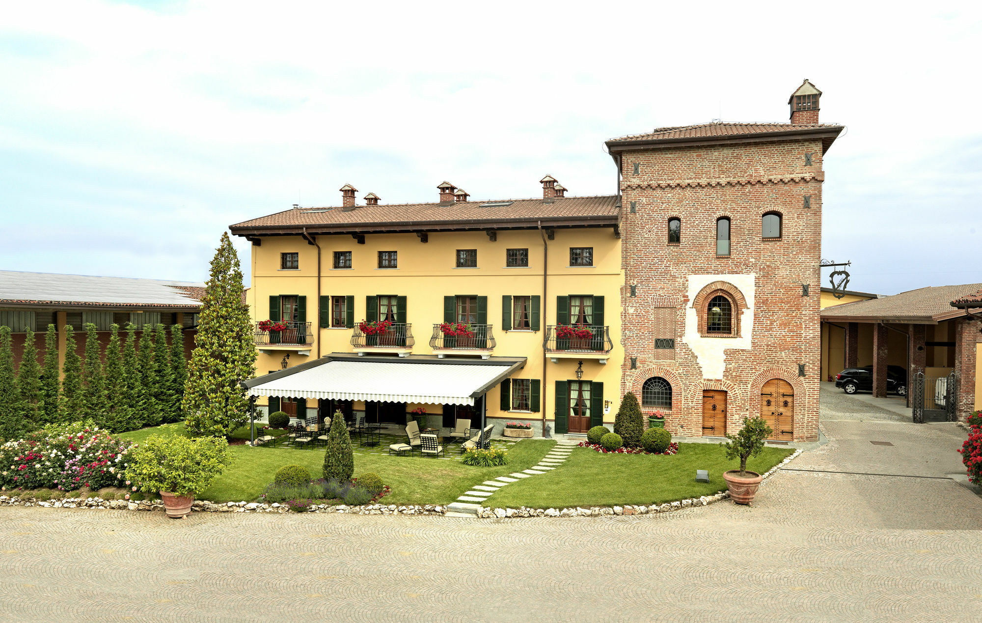 La Torre Dei Canonici Lumellogno Exterior foto